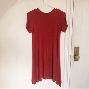 AE Red T-Shirt Dress